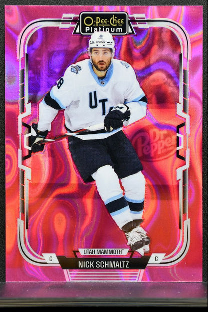 2025-26 O-Pee-Chee Platinum Pink Magma Nick Schmaltz 133 Utah Mammoth 2331