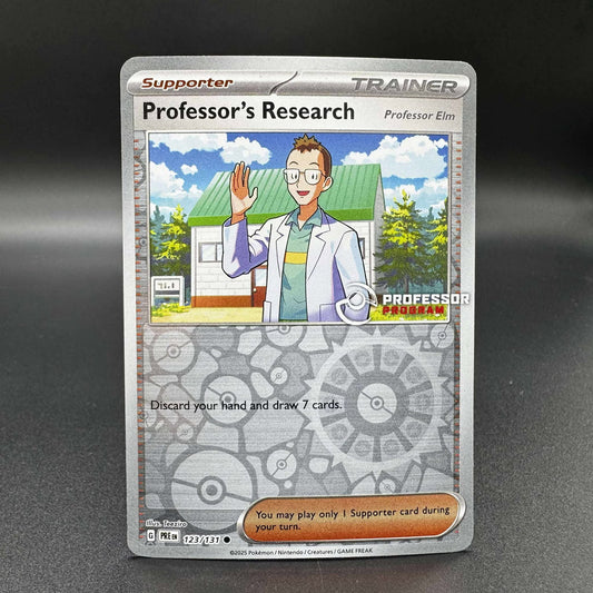 Pokemon TCG Professor's Research Elm Professor Program 123/131 NM