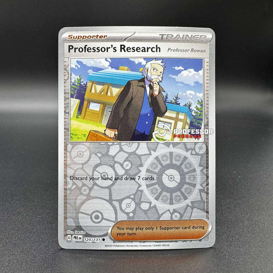 Pokemon TCG Professor's Research Rowan Professor Program 124/131 NM