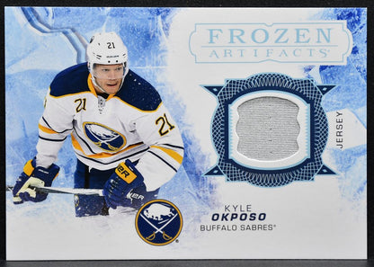 2017-18 Upper Deck Artifacts Frozen Kyle Okposo FA-KO Buffalo Sabres Jersey 2424