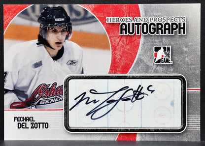 2007-08 In The Game Heroes and Prospects Autograph Del Zotto Auto 9060