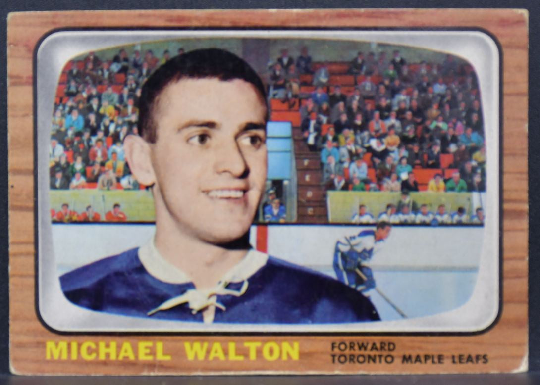 1966-67 Topps Mike Walton 14 Toronto Maple Leafs 8519