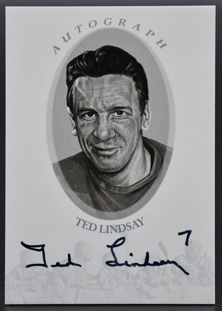 2010-11 In The Game Ted Lindsay A-TL Auto