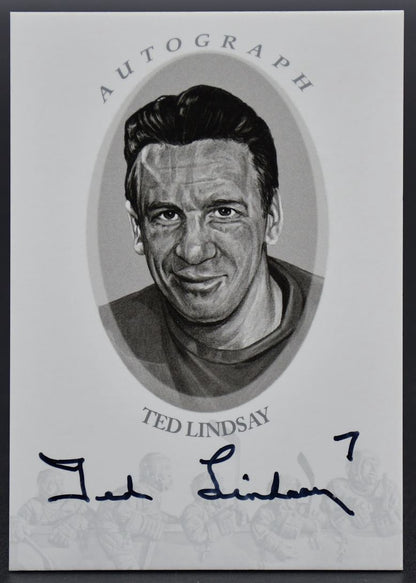 2010-11 In The Game Ted Lindsay A-TL Auto