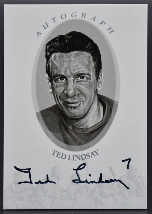 2010-11 In The Game Ted Lindsay A-TL Auto
