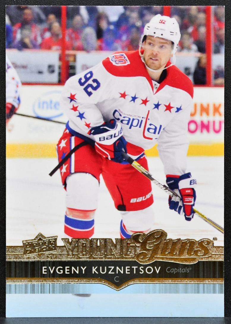 2014-15 Upper Deck Series 1 Young Guns Evgeny Kuznetsov 248 Capitals RC 5169