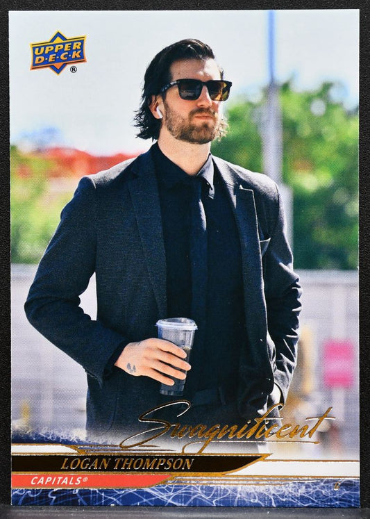 2024-25 Upper Deck Extended Series Swagnificent Logan Thompson 644 Capitals 6700