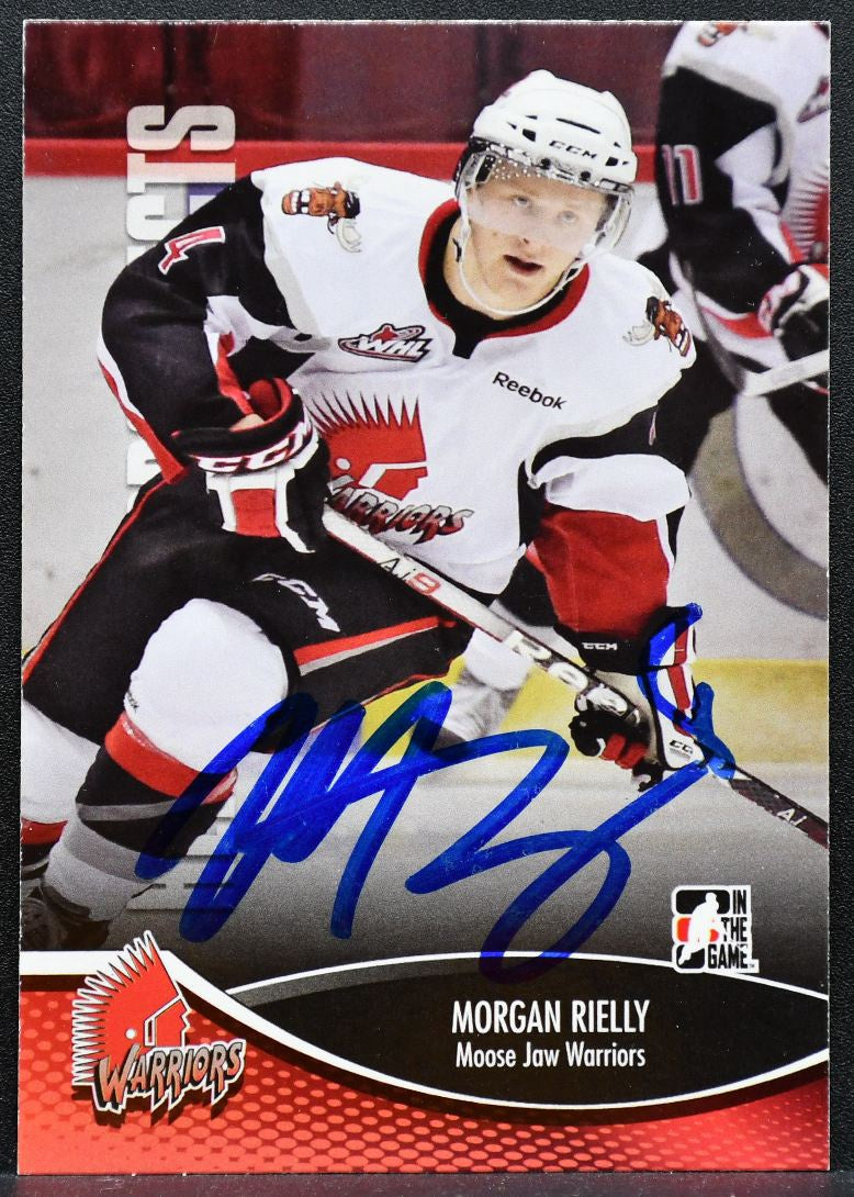 2012-13 In The Game Heroes and Prospects Hard-Signed Rielly Auto 2022