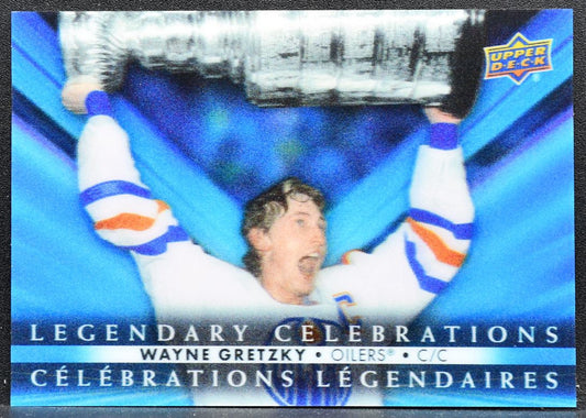 2023-24 UD Tim Hortons Legendary Celebrations Wayne Gretzky LC-1 Oilers 7832