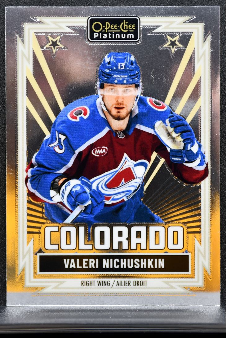 2025-26 O Pee Chee Platinum Retro Valeri Nichushkin R-58 Colorado Avalanche 7696