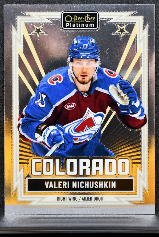 2025-26 O Pee Chee Platinum Retro Valeri Nichushkin R-58 Colorado Avalanche 7696