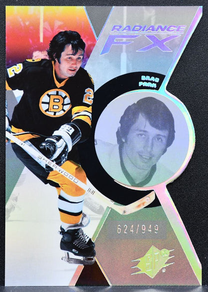 2023-24 SPx Radiance FX Brad Park RFX-5 Boston Bruins 624/949 1877