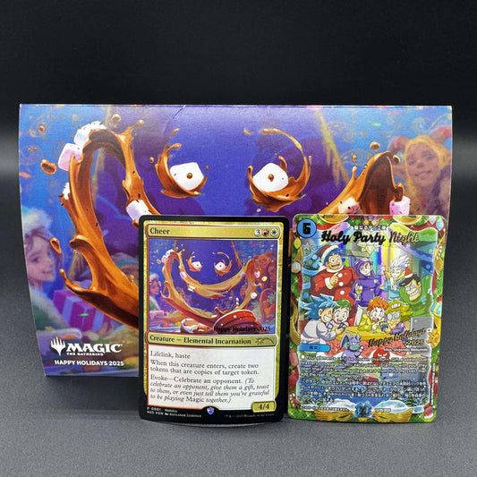 MTG Cheer & Holy Party Night Promo Happy Holiday 2025