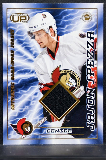 2003-04 Pacific Heads Up Jerseys Jason Spezza 091/500 Jersey 4428