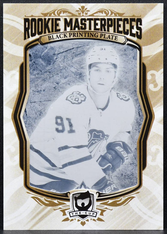 2024-25 UD The Cup Rookie Masterpieces Black Printing Plate Frank Nazar RC 6261
