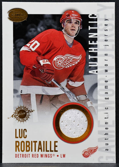 2003-04 Pacific Calder Jersey Luc Robitaille 10 Detroit Red Wings Jersey 0932