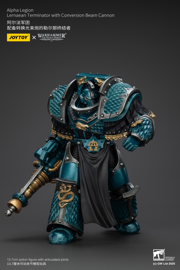 Alpha Legion Lernaean Terminator with Conversion Beam Cannon