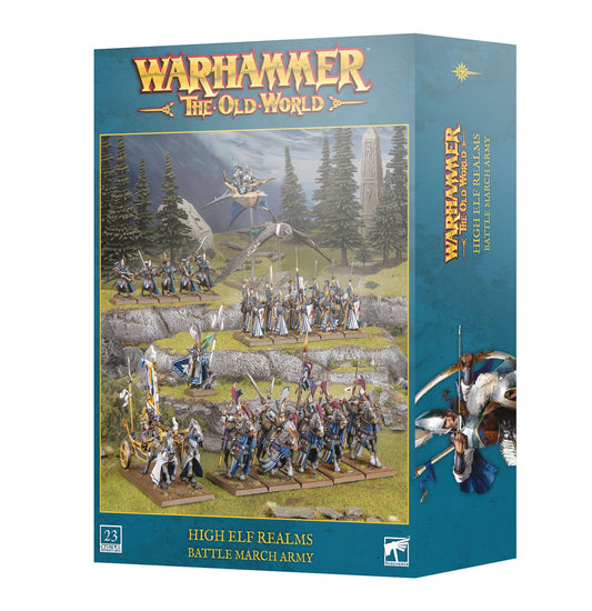 High Elf Realms Battle March Army (PRE ORDER) (RELEASE SEP 12)
