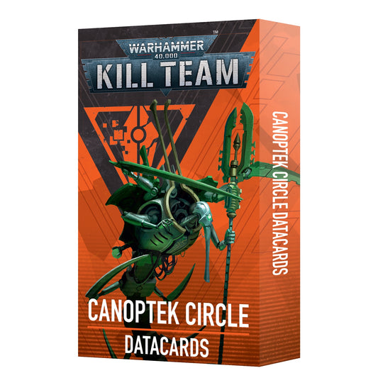 Kill Team Canoptek Circle Datacards (English) (PRE ORDER) (RELEASE NOVEMBER 22)