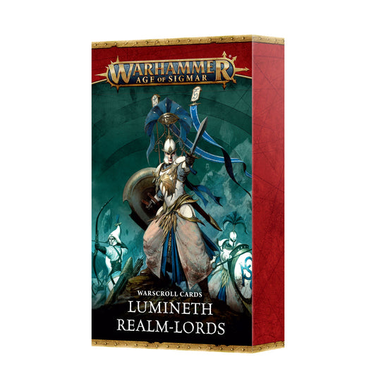 Lumineth Realmlords Warscroll Cards (English) (PRE ORDER) (RELEASE FEB 21)