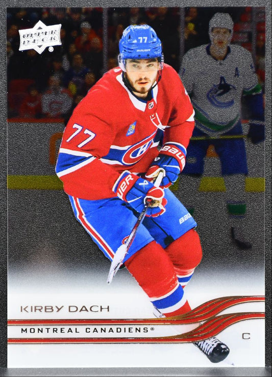 2025-26 Upper Deck Series 2 Clear Cut Kirby Dach 341 Montreal Canadiens 4175