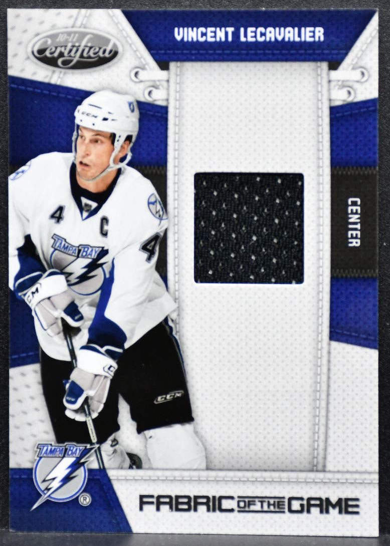2010-11 Certified FOTG Platinum Blue Lecavalier 225/250 Jersey 5283