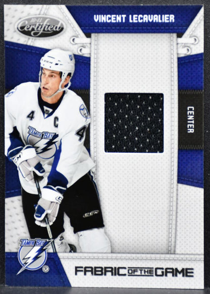 2010-11 Certified FOTG Platinum Blue Lecavalier 225/250 Jersey 5283