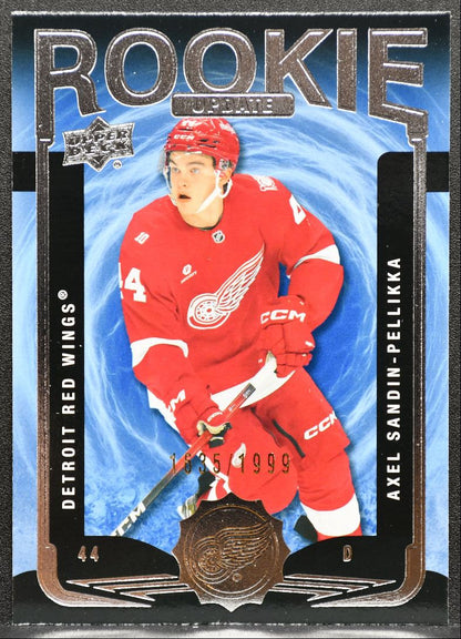 2025-26 UD Extended Series Rookie Update Sandin-Pellikka RC 1635/1999 4205