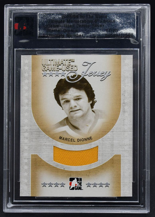 2005-06 ITG 6th Ultimate Game-Used Jersey Marcel Dionne 17/25 Jersey