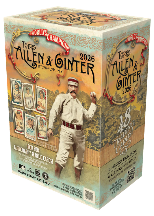 Topps Allen & Ginter Baseball 2026 Value Box