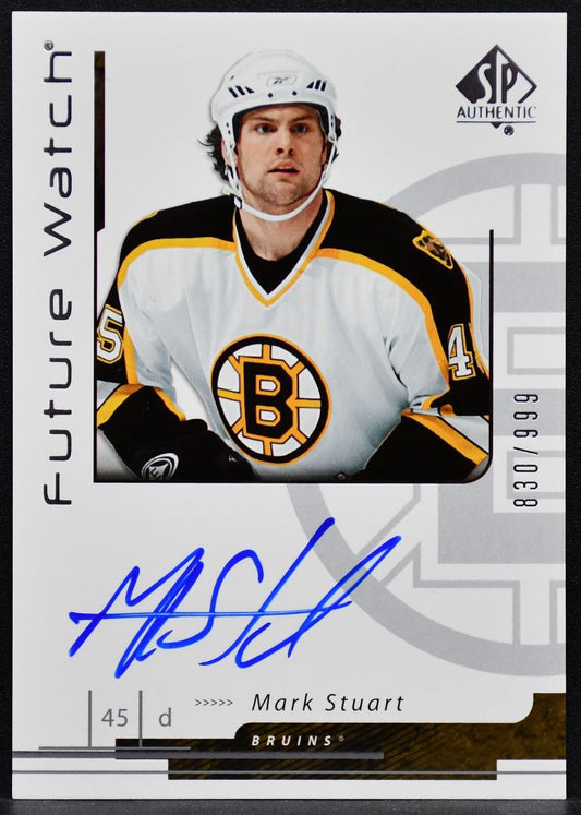 2006-07 SP Authentic Future Watch Auto Mark Stuart 164  RC Auto 830/999