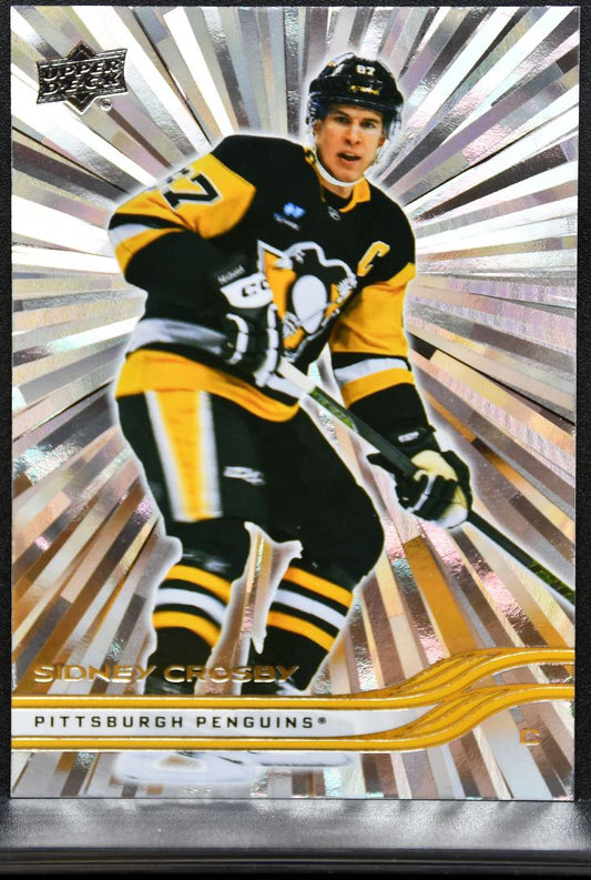 2025-26 Upper Deck Series 2 Outburst Sidney Crosby 386 Pittsburgh Penguins 0366