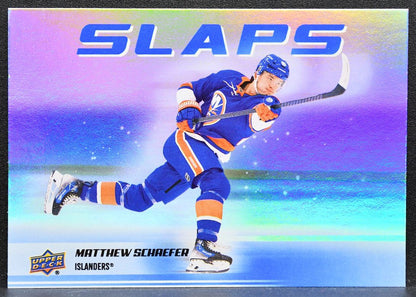 2025-26 UD Series 2 Slaps Matthew Schaefer SL-13 New York Islanders RC 2003