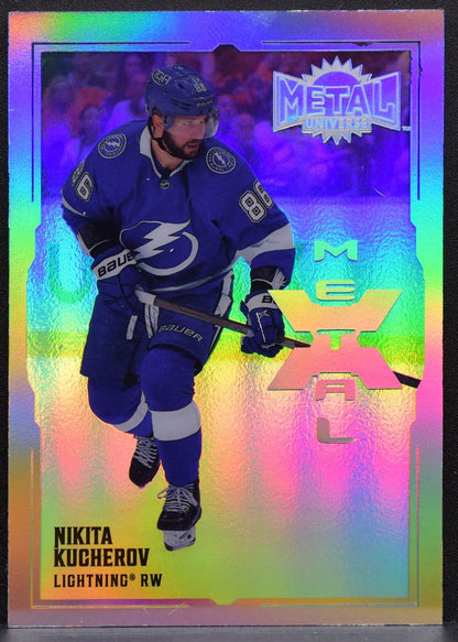 2022-23 SkyBox Metal Universe Metal-X Nikita Kucherov Tampa Bay Lightning 6762