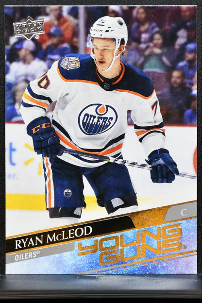2020-21 Upper Deck Series 1 Young Guns Ryan McLeod 231 Edmonton Oilers RC 1389