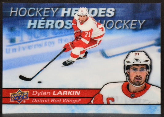 2021-22 Upper Deck Tim Hortons Hockey Heroes Dylan Larkin H-16 Detroit Red Wings 7191