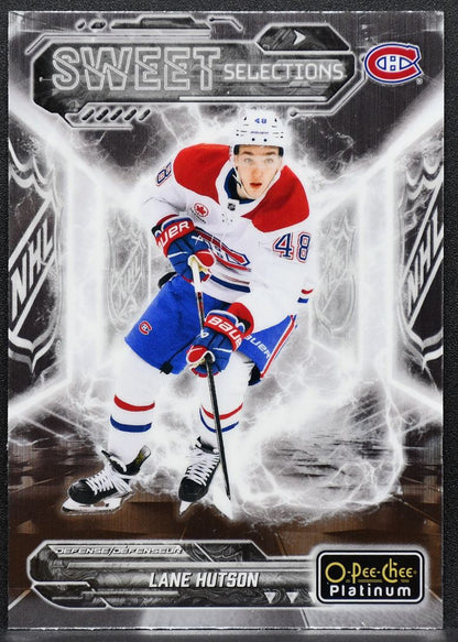 2024-25 O-Pee-Chee Platinum Sweet Selections Lane Hutson SS-2 Canadiens RC 7112