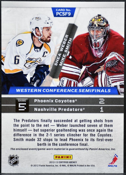 2012-13 Certified Cup West SF Weber/Smith /99 Jersey 9669