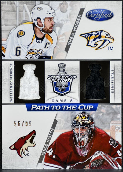 2012-13 Certified Cup West SF Weber/Smith /99 Jersey 9669