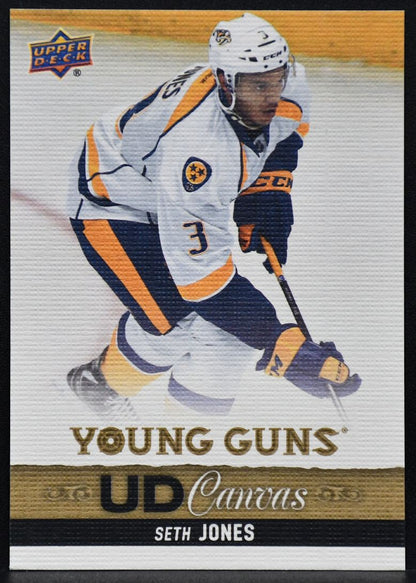 2013-14 UD Series 1 UD Canvas Young Guns Seth Jones C108 Nashville Predators 1220