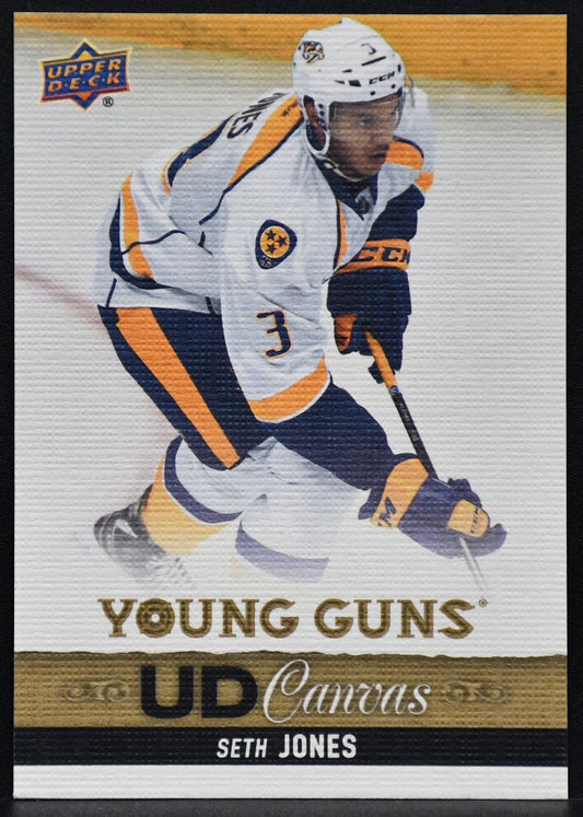 2013-14 UD Series 1 UD Canvas Young Guns Seth Jones C108 Nashville Predators 1220