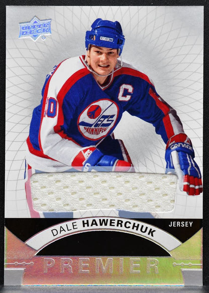 2017-18 UD Premier Base Relics - Jerseys Dale Hawerchuk 44 Jets Jersey 1571
