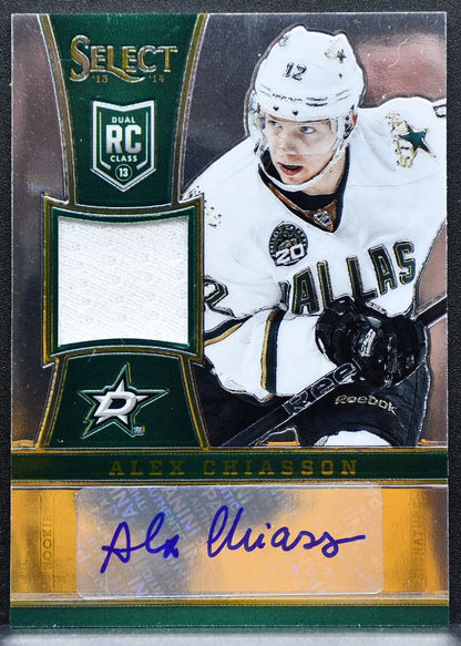 2013-14 Panini Select Rookies JerseyAuto Chiasson RC Auto 148/199 Jersey 8902
