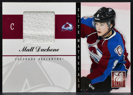 2012-13 Panini Elite Materials Matt Duchene 12 Colorado Avalanche Jersey 5210