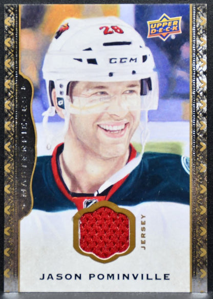 2014-15 Upper Deck Masterpieces Jersey Jason Pominville Jersey 4422