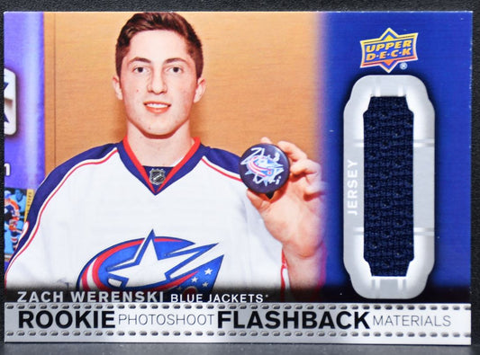 2018-19 UD Rookie Photoshoot Flashback Materials Jersey Werenski RC Jersey 9003