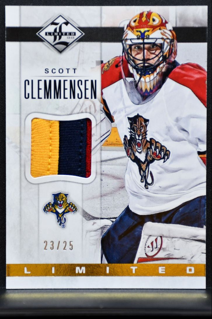 2012-13 Panini Limited Prime Scott Clemmensen Florida Panthers 23/25 Patch 6040