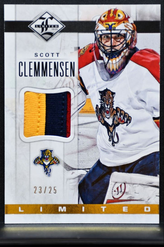 2012-13 Panini Limited Prime Scott Clemmensen Florida Panthers 23/25 Patch 6040