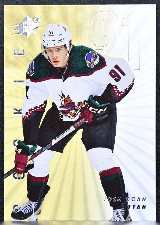 2024-25 SPx Rookie Gold Josh Doan 105 Utah Hockey Club RC 4565