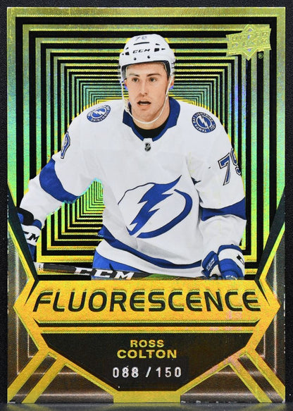 2021-22 UD Series 2 Fluorescence Ross Colton FL-37 Lightning 088/150 8907